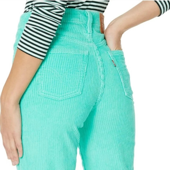 Levi's Corduroy Ribcage Straight Ankle Pants Size 24 - Picture 7 of 11